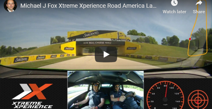 Michael J Fox Racing Lamborghini Huracan Road America Track